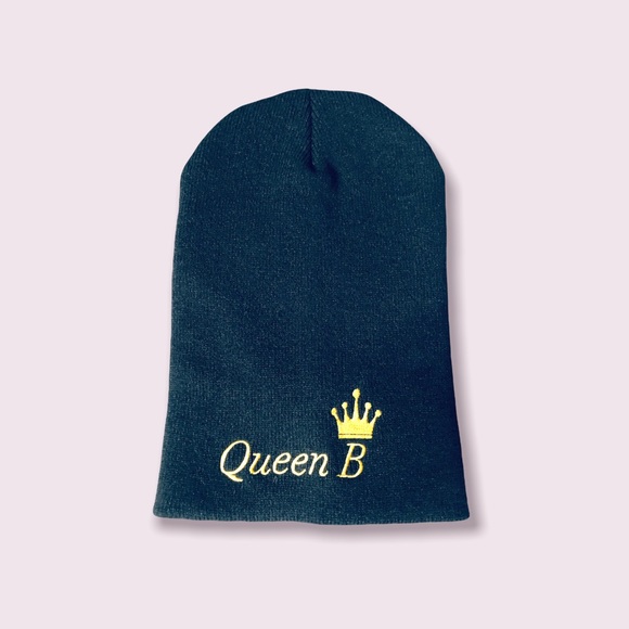 My Queen B toques (2ways to be worn slouchy or rolled) - Picture 4 of 4